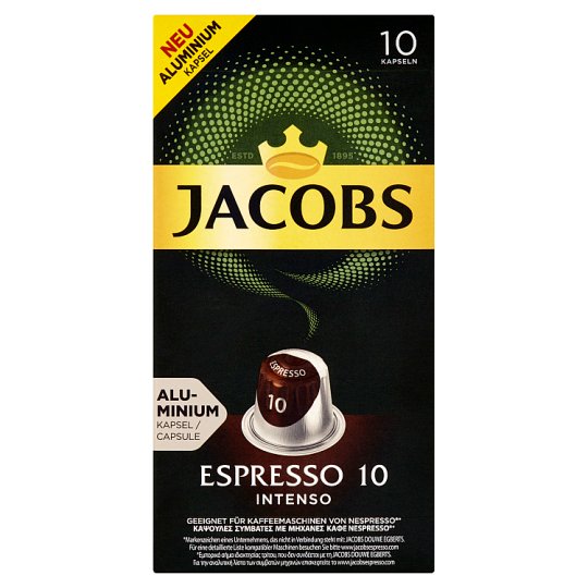 JACOBS ESPRESSO INTENSO Capsules 10 pcs - Tesco Groceries