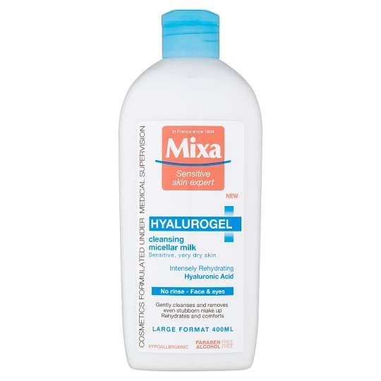 Mixa Hyalurogel čisticí micelární mléko 400ml