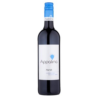 Appalina Merlot nealkoholické červené víno 0,75l