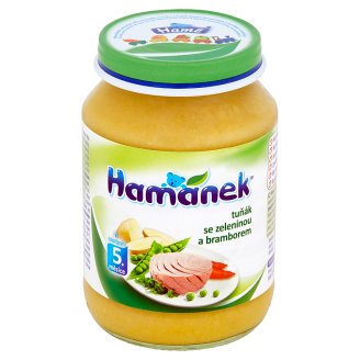 Hamánek Tuňák se zeleninou a bramborem 190g
