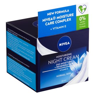 Nivea Essentials Zvláčňující noční krém normální až smíšená pleť 50ml