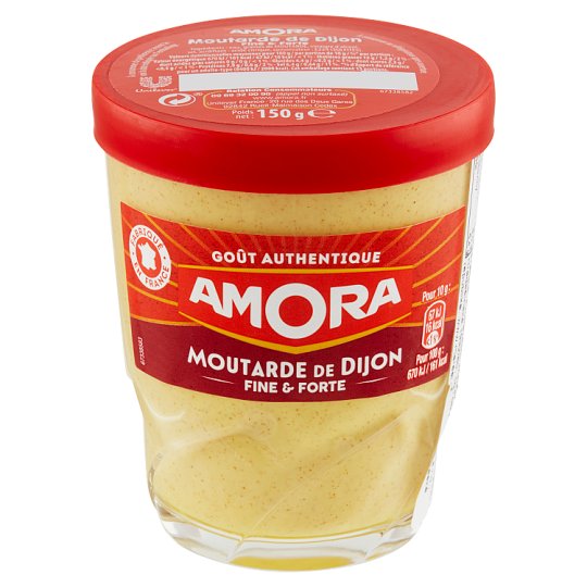 Amora Dijonská hořčice ostrá 150g