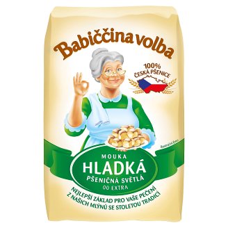 Babiččina Volba Mouka hladká pšeničná 1kg