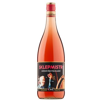 České Vinařské Závody Sklepmistr Wine Semi-Sweet Pink 1L