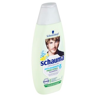 Schauma Anti-dandurff x3 fresh citrus šampon 400ml