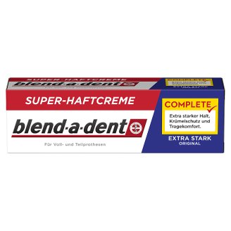 Blend-a-dent Complete Fixační Krém Na Zubní Náhradu 47 g, Original