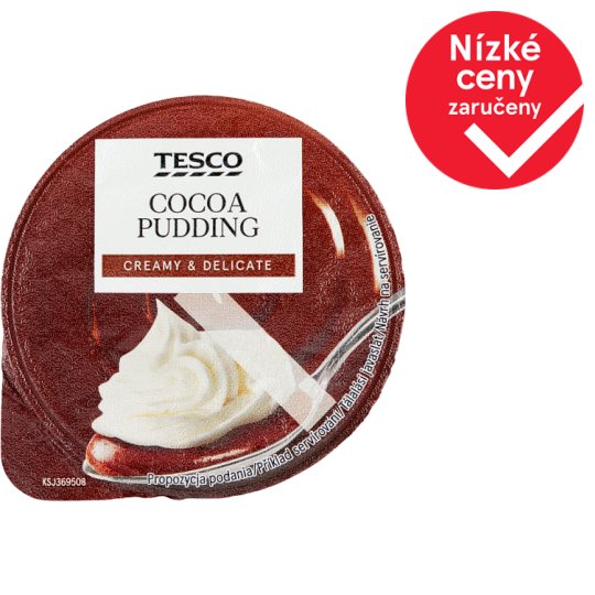Tesco Dezert s kakaovou příchutí se šlehačkou 175g