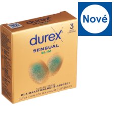 Durex Sensual Slim Condoms 3 pcs