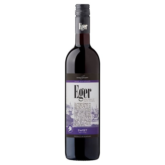 Wine Concept Eger Sweet - Medina Sweet Red Wine 0.75L