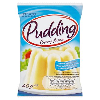 Tesco Pudding smetanová příchuť 40g