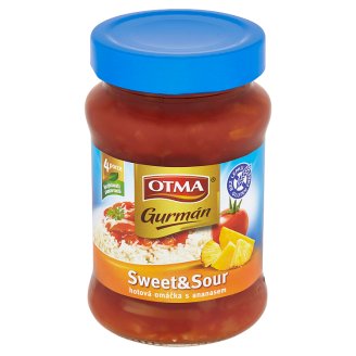 Otma Gurmán Sweet and Sour hotová omáčka s ananasem 350g