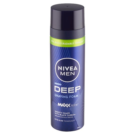 Nivea Men Deep Shaving Foam 200ml Tesco Groceries