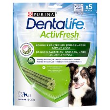 Purina Dentalife ActivFresh DAILY ORAL CARE for Dogs of Medium Breeds 115g