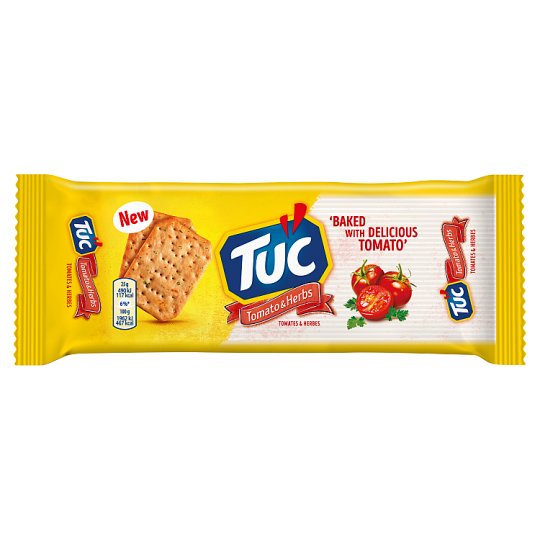 Tuc Krekry rajčata & bylinky 105g