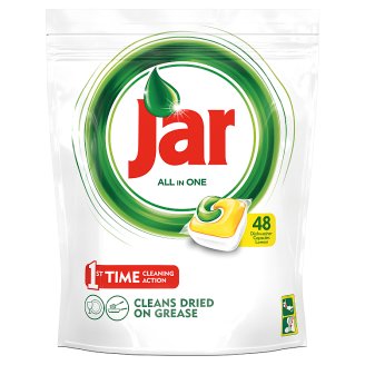 Jar Vše-v-1 Kapsle Do Automatické Myčky Nádobí Lemon 48 Ks
