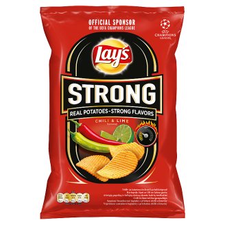 Lay's Strong Smažené bramborové lupínky s příchutí chilli a limetky 70g