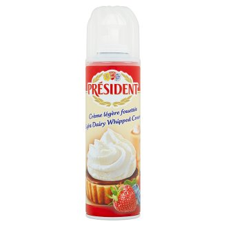 Président Crème fouettée šlehačka ve spreji 250g