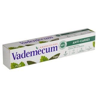 Vademecum zubní pasta Anti-Caries & Natural 75ml