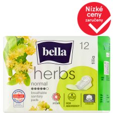 Bella Herbs Tilia Scented Sanitary Pads 12 pcs