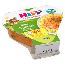 HiPP Bio Mini-Rigatoni zelenina a smetanová omáčka 250g