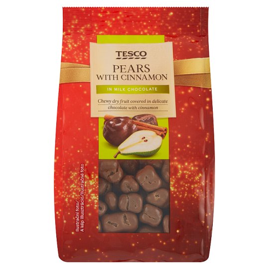 Tesco Pear in Milk Chocolate 150g