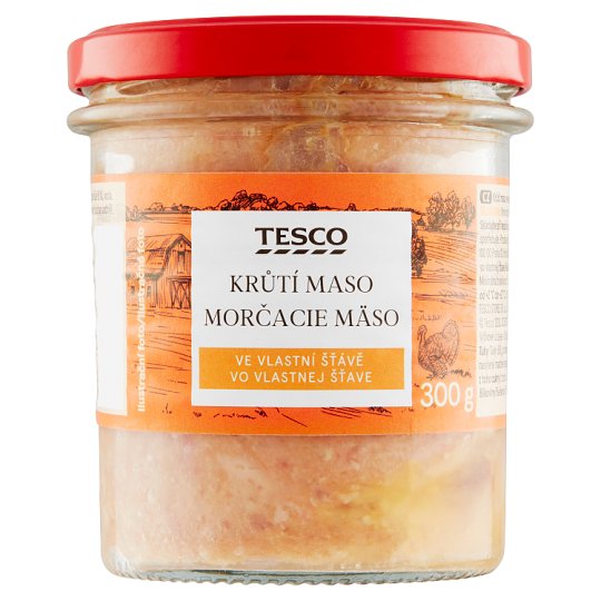Tesco Krůtí maso ve vlastní šťávě 300g