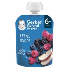 GERBER Natural kapsička lesní ovoce 90g