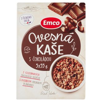 Emco Ovesná kaše s čokoládou 5 x 55g