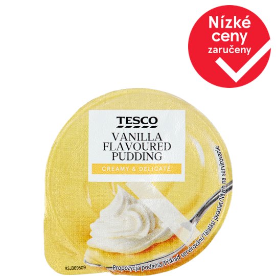 Tesco Dezert s vanilkovou příchutí se šlehačkou 175g