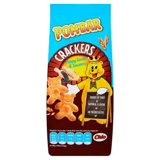 Pom-Bär Crackers s mákem a sezamem 90g