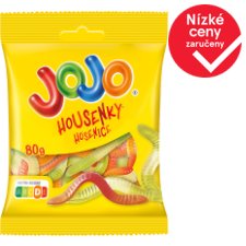 Jojo Caterpillar Jelly Candies with Fruit Flavors 80g