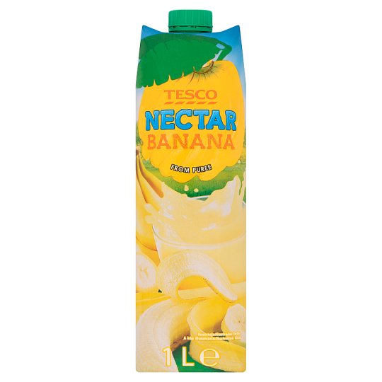 Tesco Banánový nektar 1l
