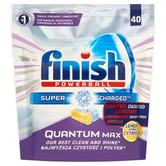 Finish Powerball Quantum Max tablety do myčky nádobí 40 ks 620g