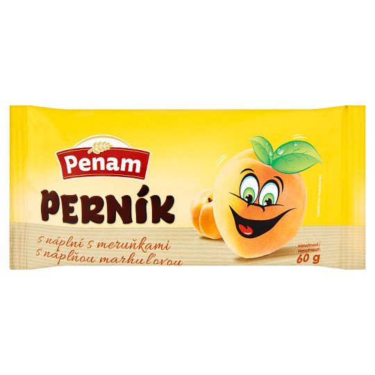 Penam Perník s náplní s meruňkami 60g