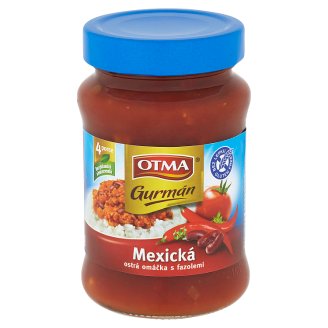 Otma Gurmán Mexická ostrá omáčka s fazolemi 350g