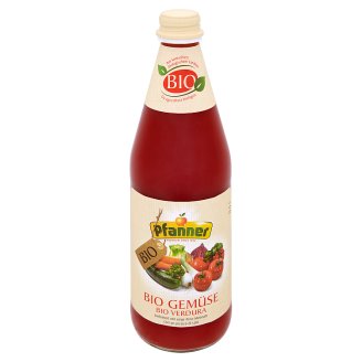 Pfanner BIO zeleninový nápoj z několika druhů zeleniny částečně mléčně kvašené s mořskou solí 0,5l