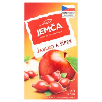 Jemča Jablko a šípek ovocný čaj aromatizovaný 20 x 2g