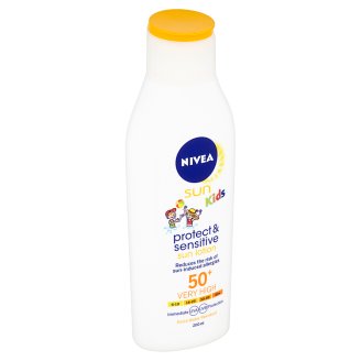 Nivea Sun Protect & Sensitive Dětské mléko na opalování OF 50+ 200ml