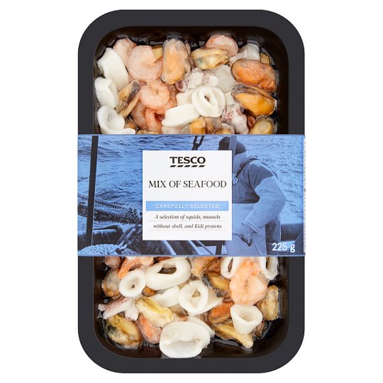 Tesco Směs mořských plodů 225g