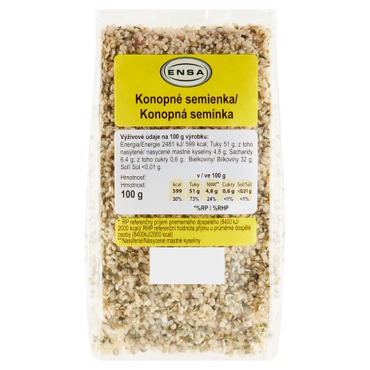 Ensa Konopná semínka 100g