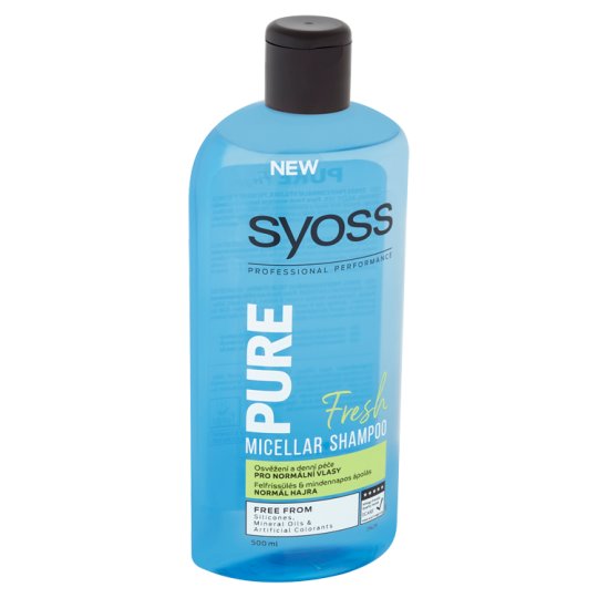 Syoss Pure Fresh micelární šampon 500ml