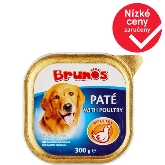 Brunos Paštika s drůbežím 300g