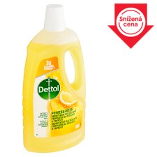 Dettol Power & Fresh Disinfectant Multi-Purpose Product for Floors and Surfaces Lemon 1L