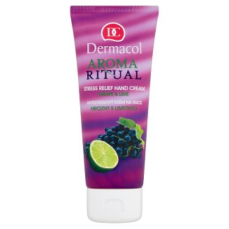 Dermacol Aroma Ritual Antistresový krém na ruce hrozny s limetkou 100ml