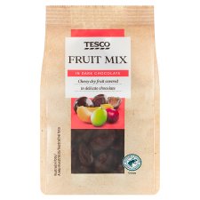 Tesco Fruit Mix in Dark Chocolate 150g