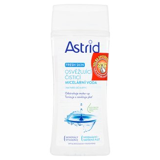 Astrid Fresh Skin Osvěžující čisticí micelární voda 200ml