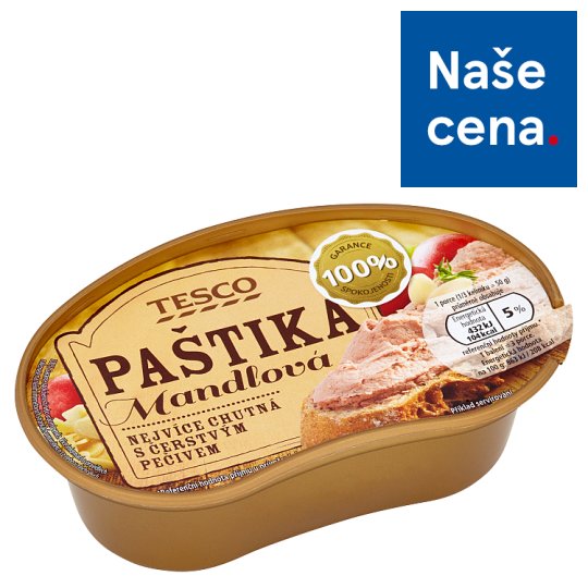 Tesco Mandlová paštika 150g
