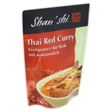 Shan'shi Thai Red Curry pálivá omáčka s chilli a s kokosovým extraktem 120g