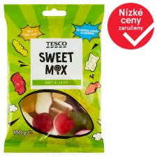 Tesco Sweet Mix želé s ovocnými příchutěmi 100g