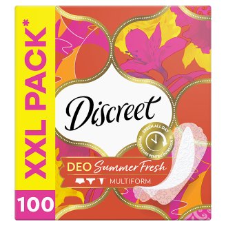 Discreet Multiform Summer Fresh Prodyšné Intimky 100 Ks